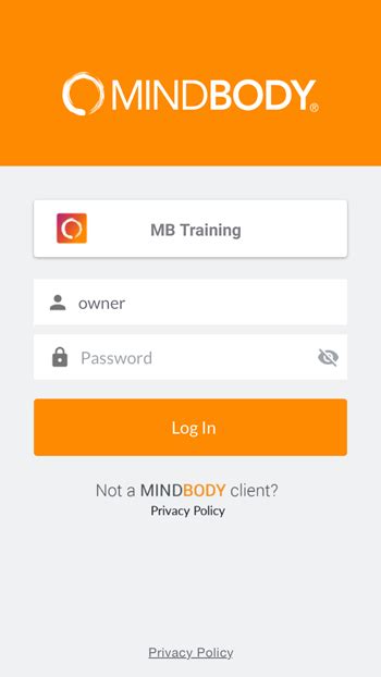 clients mindbodyonline log in.